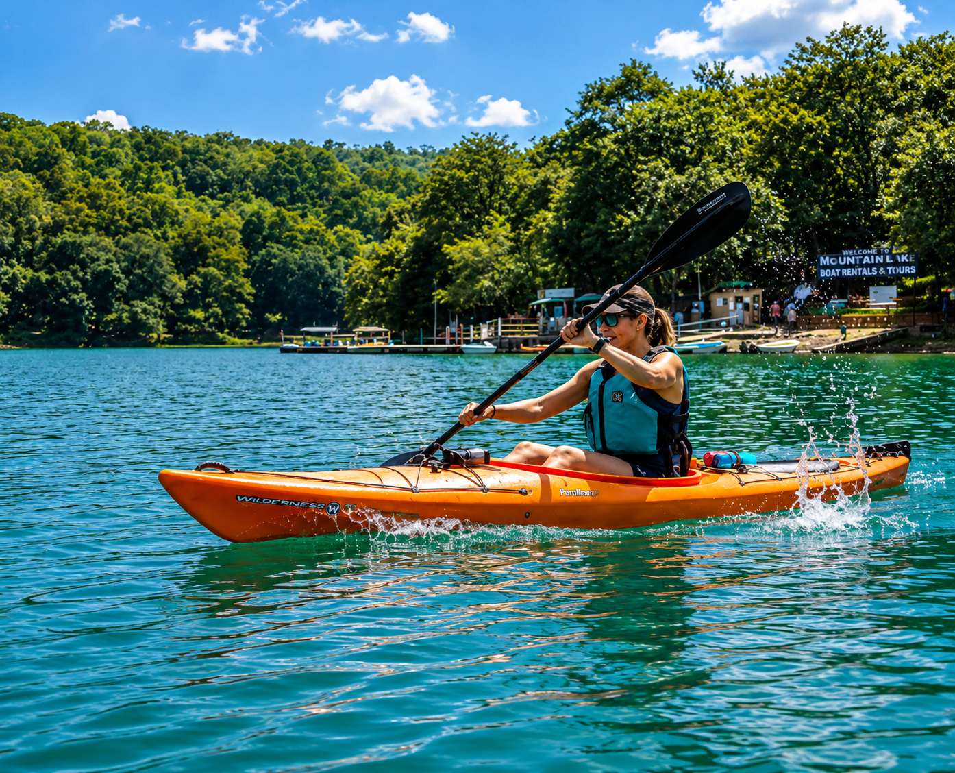 Solo Kayaking